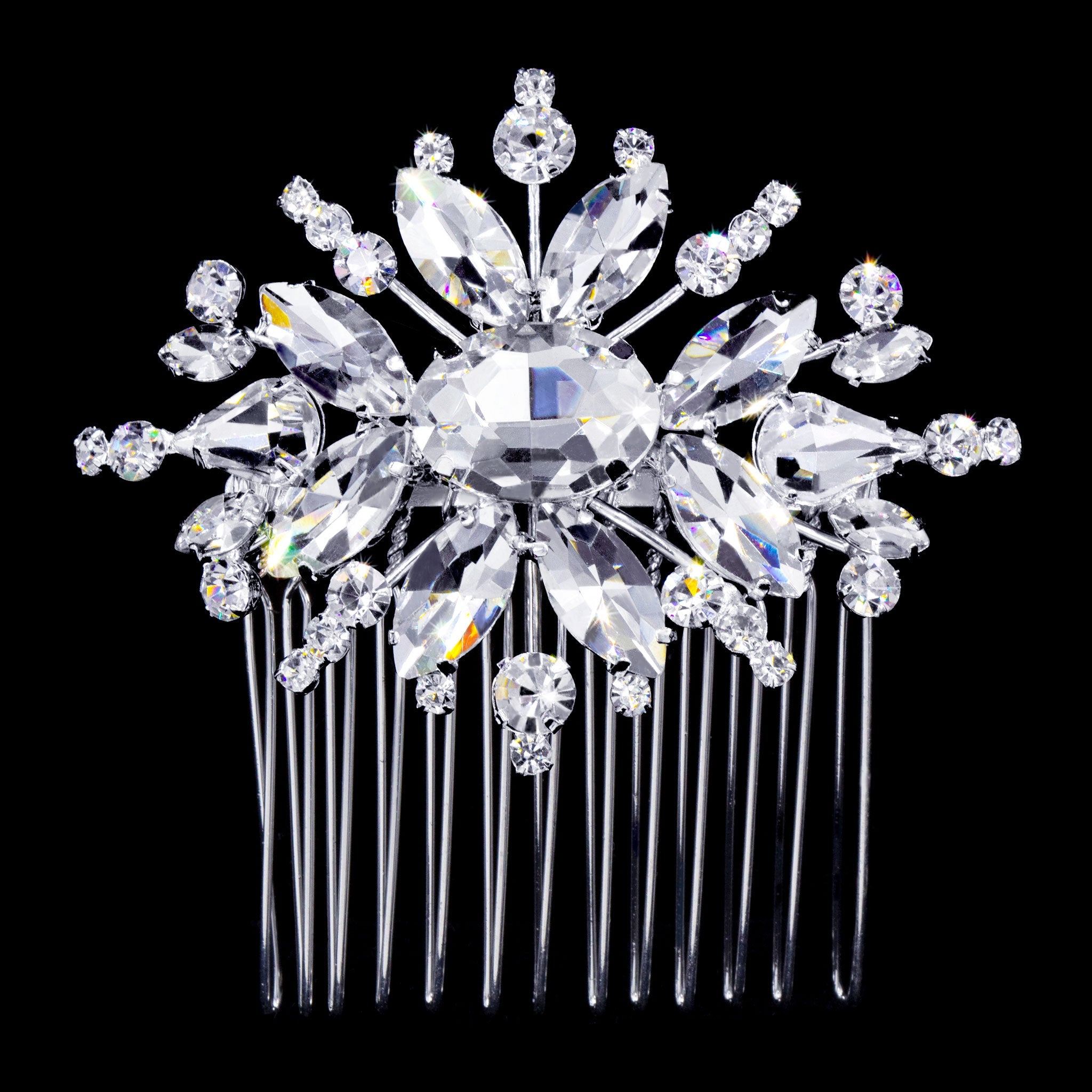#16871 - Elegant Burst Hair Comb-0