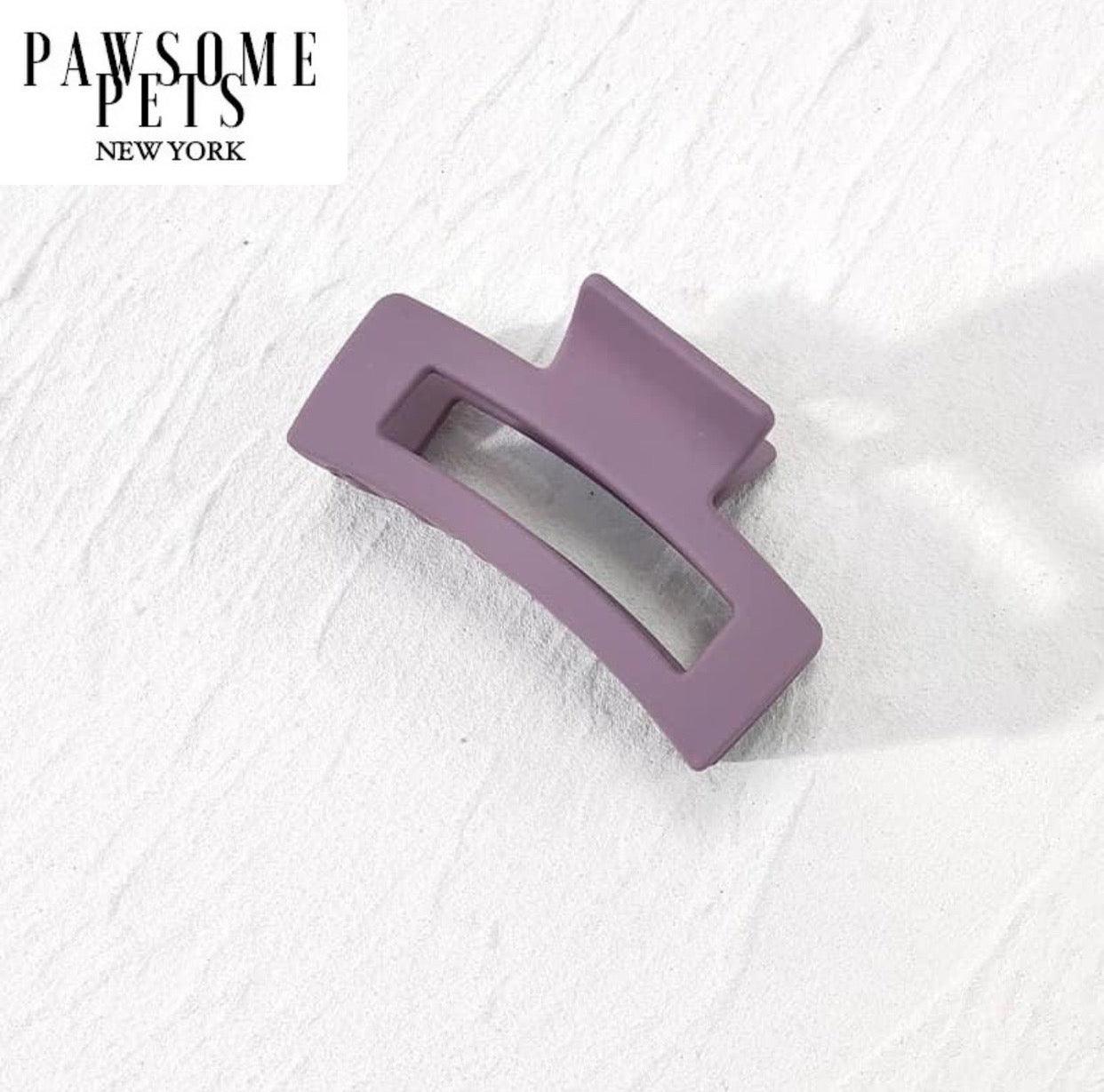HAIR CLAWS - PURPLE-0