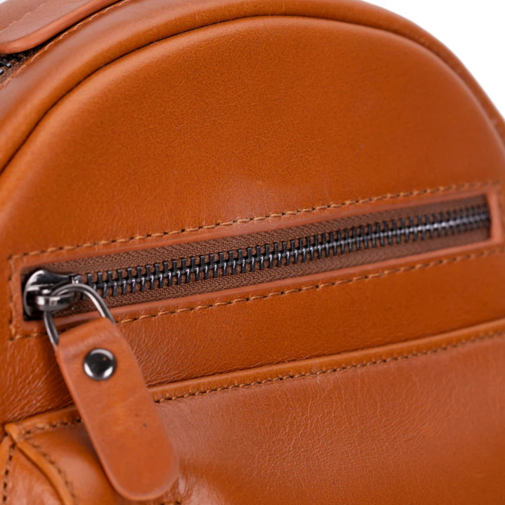 Athens Unisex Leather Cross Bag